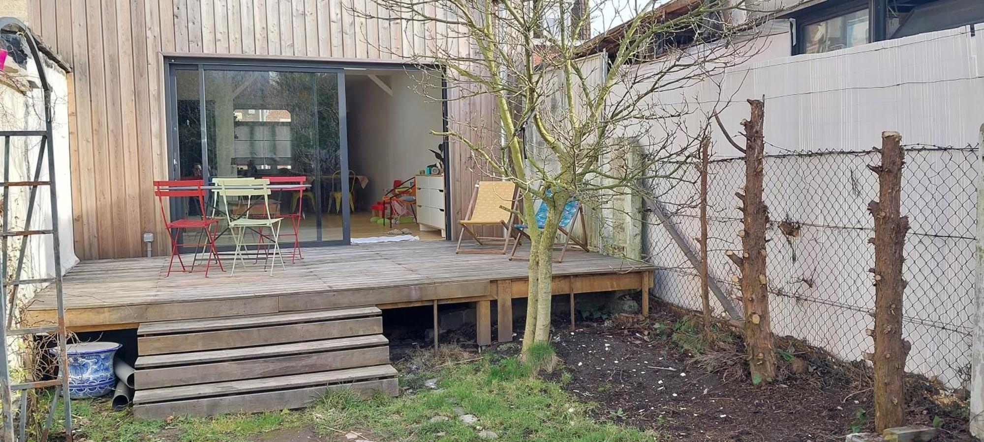 Maison Avec Jardin A Lille Bois Blancs Екстериор снимка
